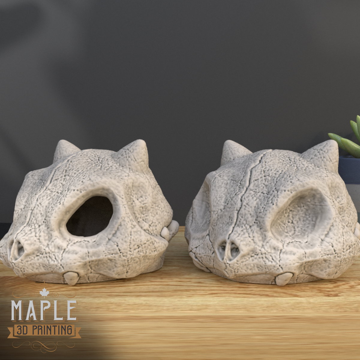 Bulbasaur Skull - Maple3D